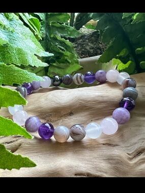 🆕New Finding Calm in the Storm: Handcrafted Support Bracelet for Loss & Insomnia